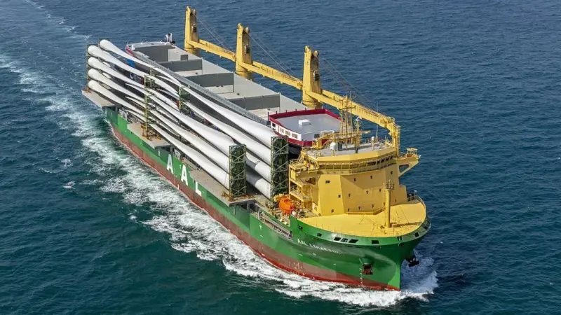 'AAL Limassol' during its maiden voyage (AAL)