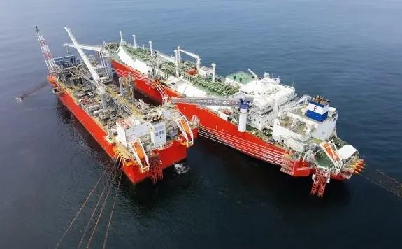 ENI's LNG Congo project involves FLNG and FSU units operating off the coast of Congo (Kotug) (002)