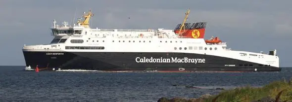 CalMac's largest ferry is the 700 passenger capacity'Loch Seaforth' (CMAL)