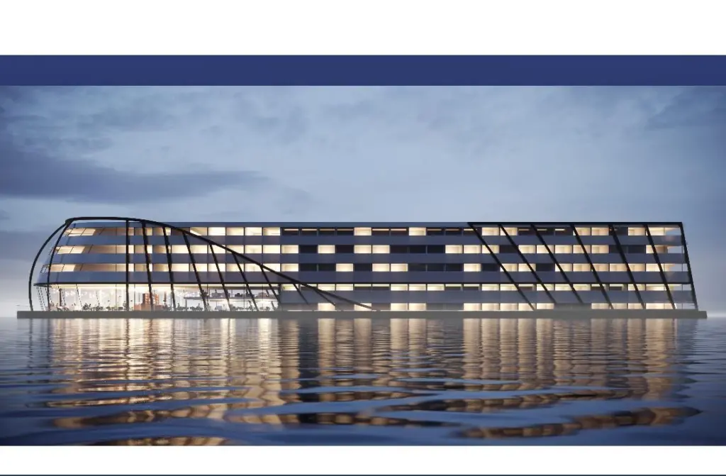 How Good Hotels' new floating hotel could look