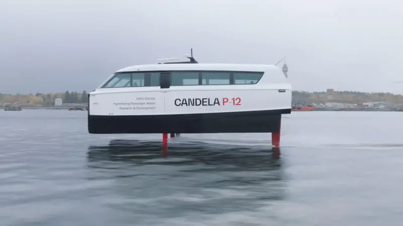 Candela P-12 electric hydrofoil ferry