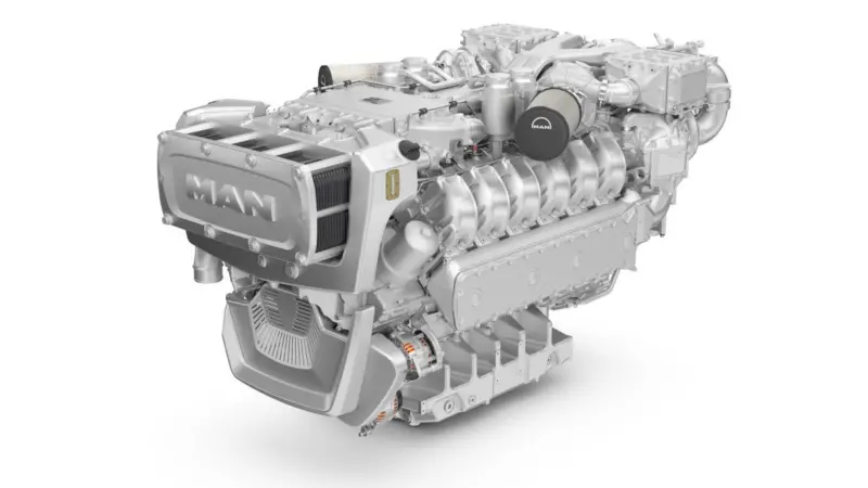 MAN engine for workboats