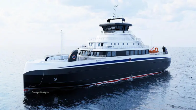 Brunvoll Torghatten hybrid ferry