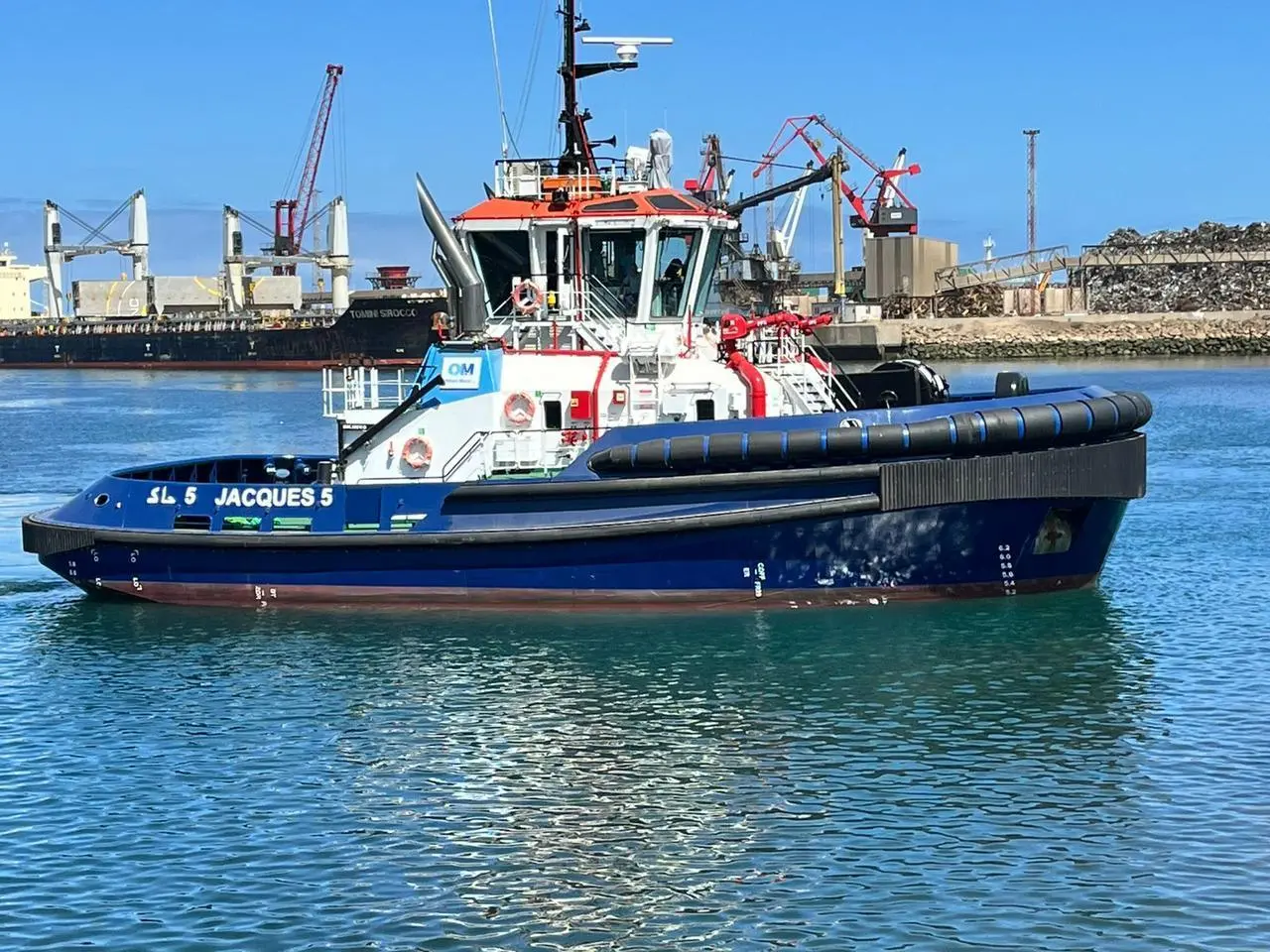 'Jacques 5' joins two Damen-built tugs in JL Tug's Morocco fleet (Sanmar)