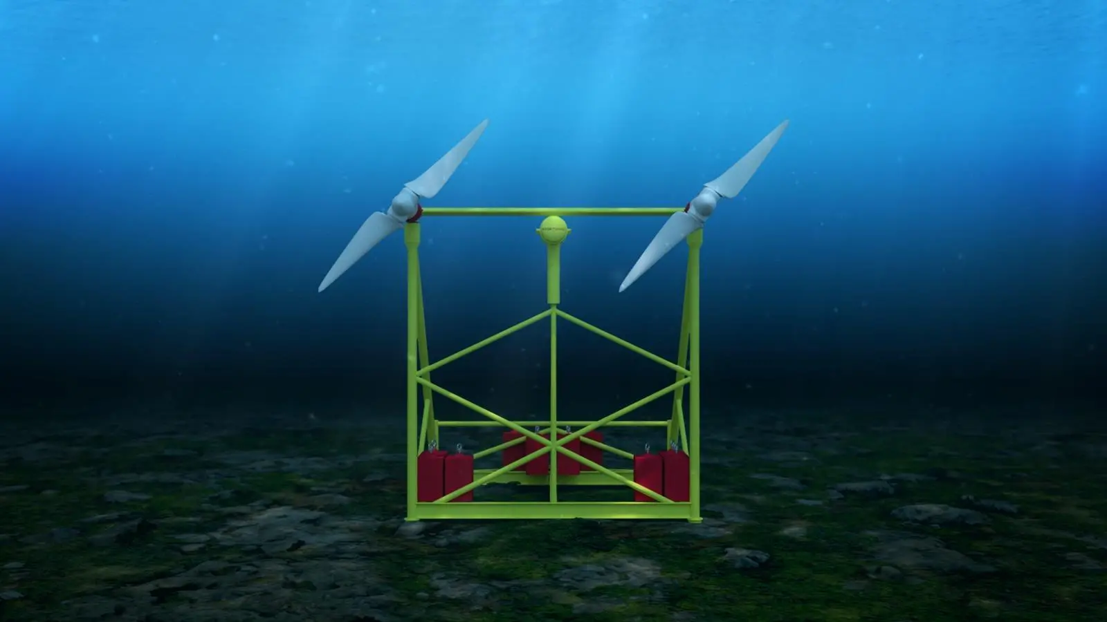 The HydroWing tidal energy device