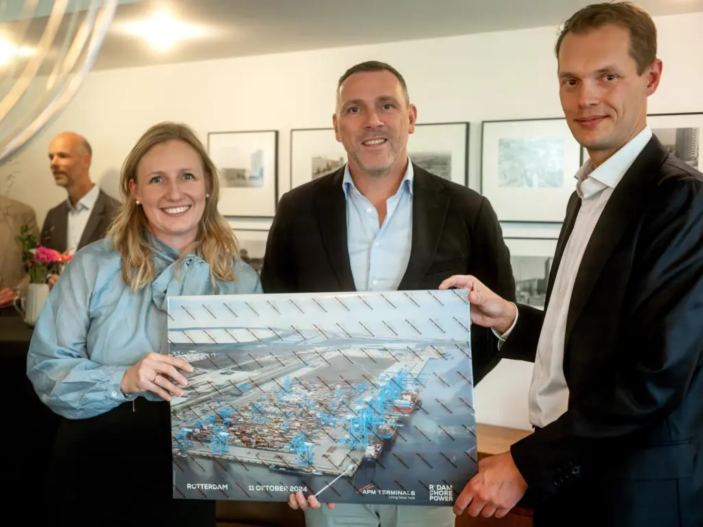Ina Barge (RSP), Harold Kunst (AMPOT MVII) and Tiemo Arkesteijn (RSP) Photo Marc Nolte