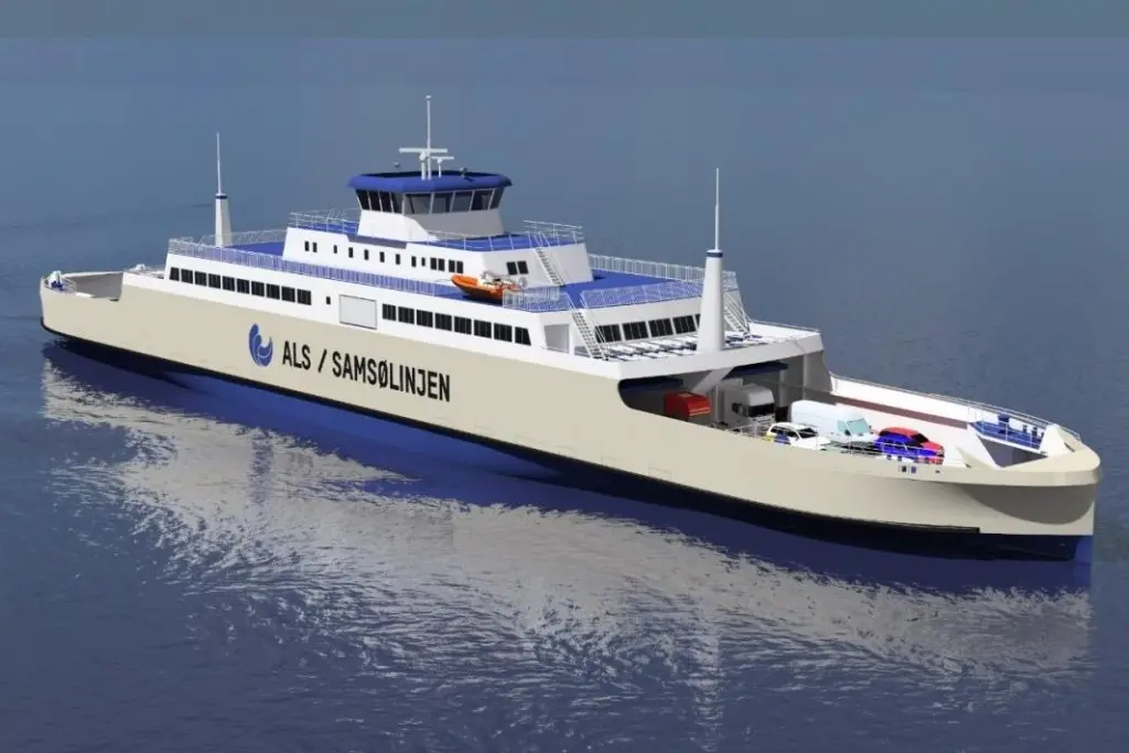 Electric ferry built at Cemre Shipyard in Turkey
