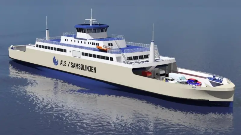 Electric ferry built at Cemre Shipyard in Turkey