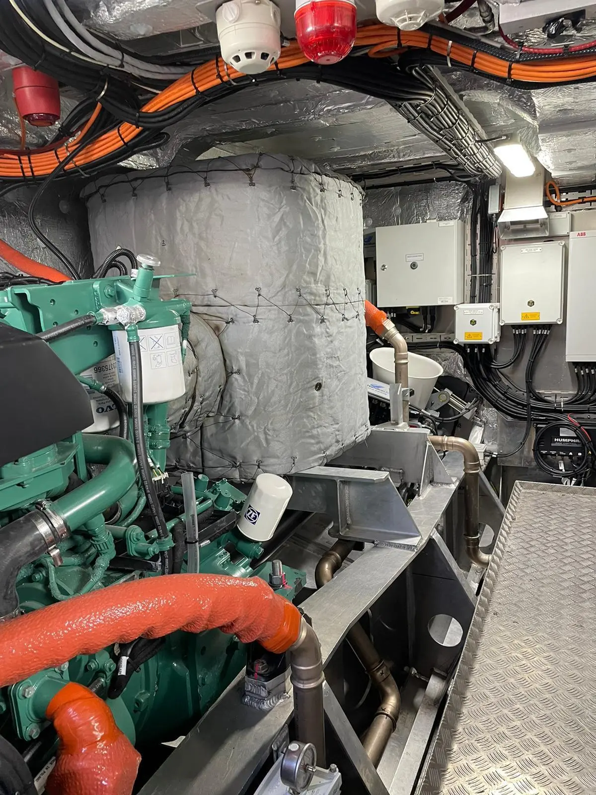 MArine exhaust aftertreatment system with insulation MJ Oct 24