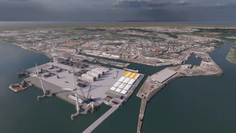 Bristol Port wind terminal