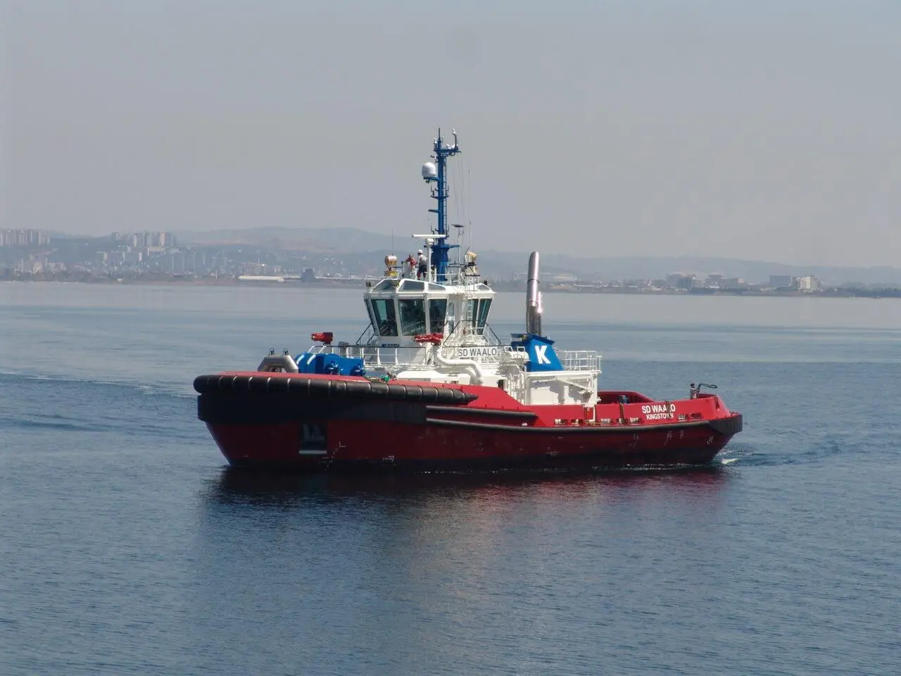 'SD Waalo' is a RAstar class ASD tug built recently by Turkey's Uzmar Shipbuilding (KOTUG)