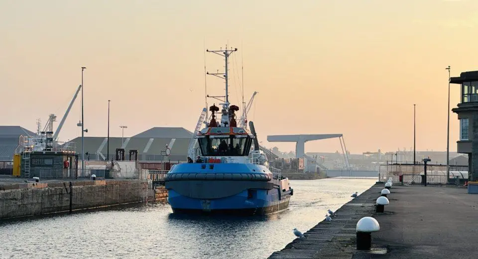 Saint-Malo's latest compact tugs will operate in the port's lock system (Piriou) (002)