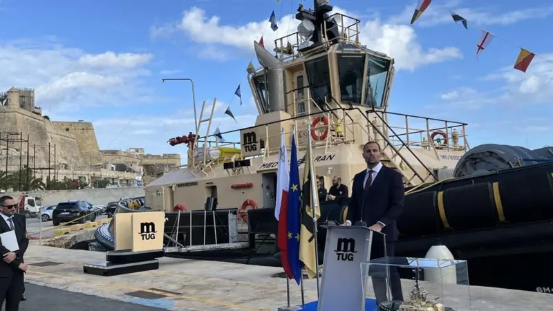 'Med Aldebaran' is MedTug's first IMO Tier III compliant tug (Damen)