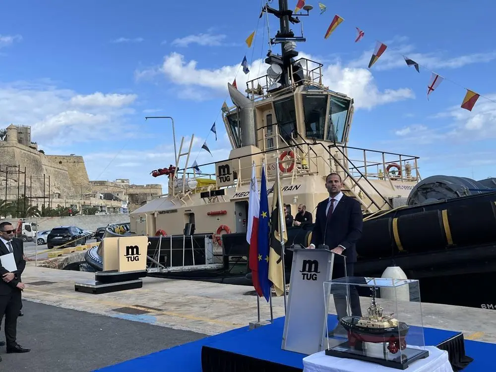'Med Aldebaran' is MedTug's first IMO Tier III compliant tug (Damen)