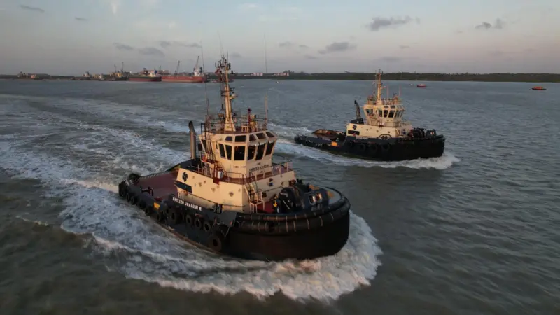 Svitzer's presence in Brazil will be enhanced following the introduction of two additional tugs (Svitzer)