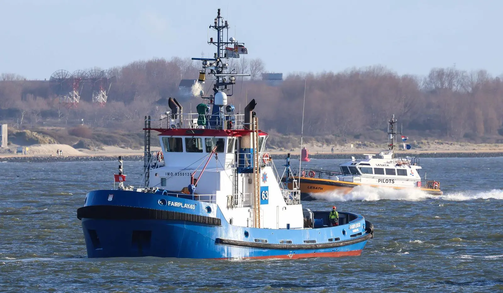 The relationship between tug master and ship's pilot is key to successful shiphandling operations (Peter Barker)