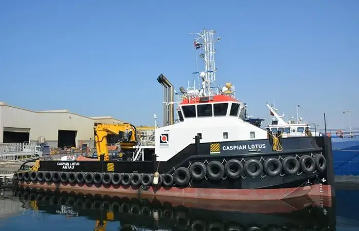 Initially, 'Caspian Lotus' will provide dredging support in the Persian Gulf (Damen)