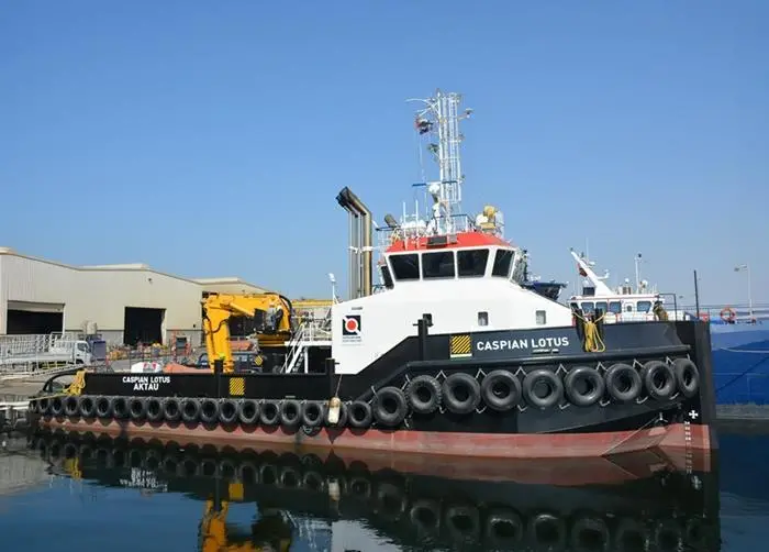 Initially, 'Caspian Lotus' will provide dredging support in the Persian Gulf (Damen)