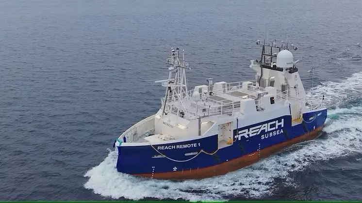 Reach Subsea Remote 1 USV at sea