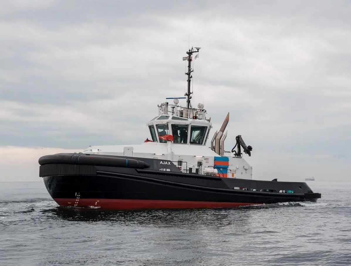 'Ajax' is ice-strenghtened for work in the northern Baltic Sea (Sanmar)