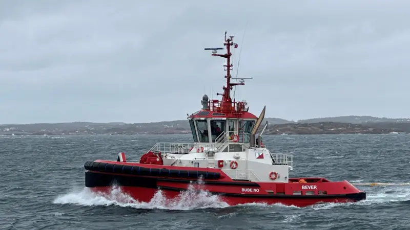 'Bever' will expand Busker og Bergings's enviromentally-friendly tug fleet (Sanmar)