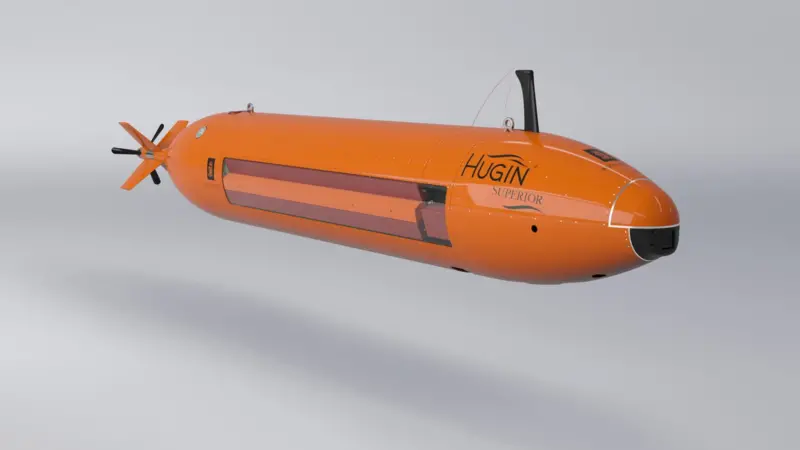 The picture shows the Kongsberg HUGIN Superior