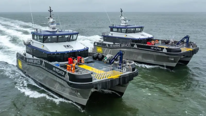 Diverse Marines Finance  Lease Programme Delivers Two CTVs with Five More in Build