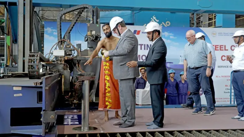 Steel cutting