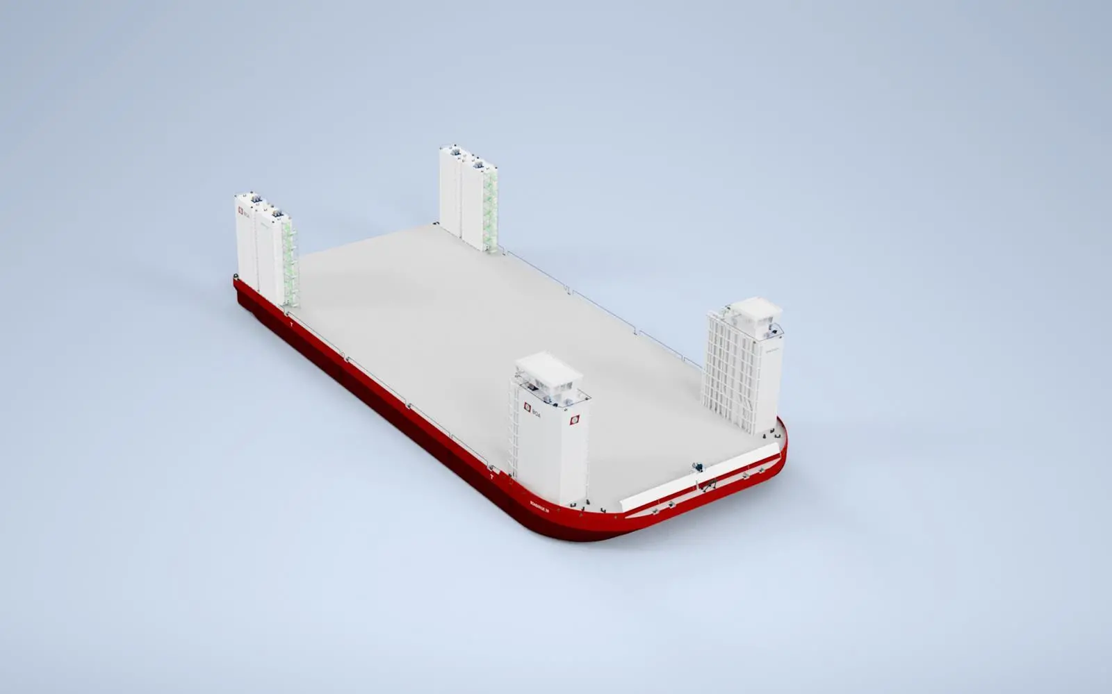 Boa's new barge will have a cargo capacity of approximately 57500t (Boa Offshore)
