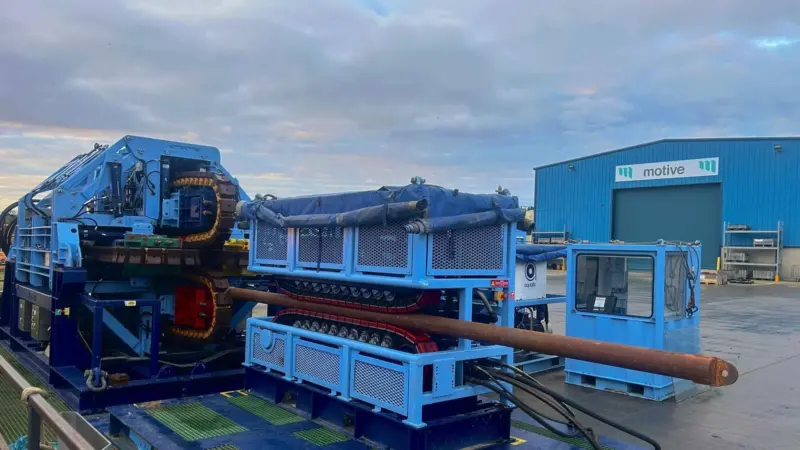 The picture shows Motive Offshore Group's Peterhead facility
