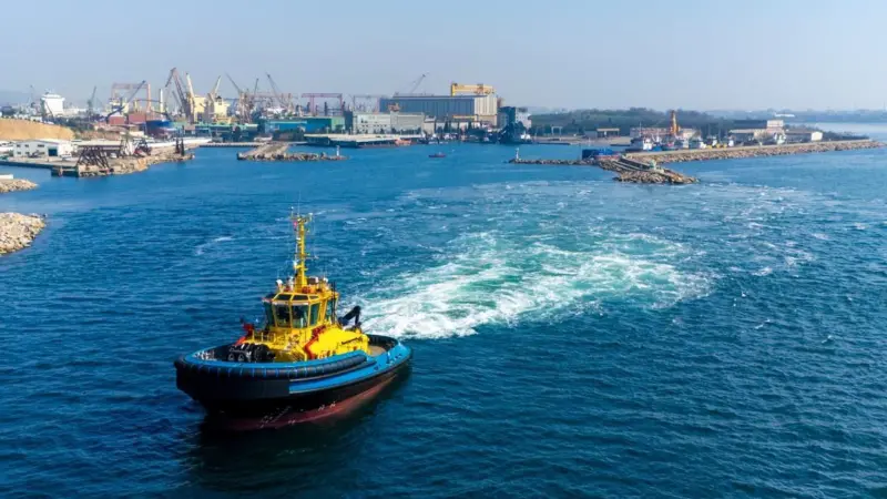SAAM's 2500SX ElectRA variant will be the first all-electric tug to operate in Latin America (Sanmar)