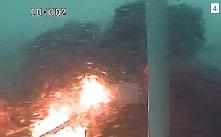 Initial collision