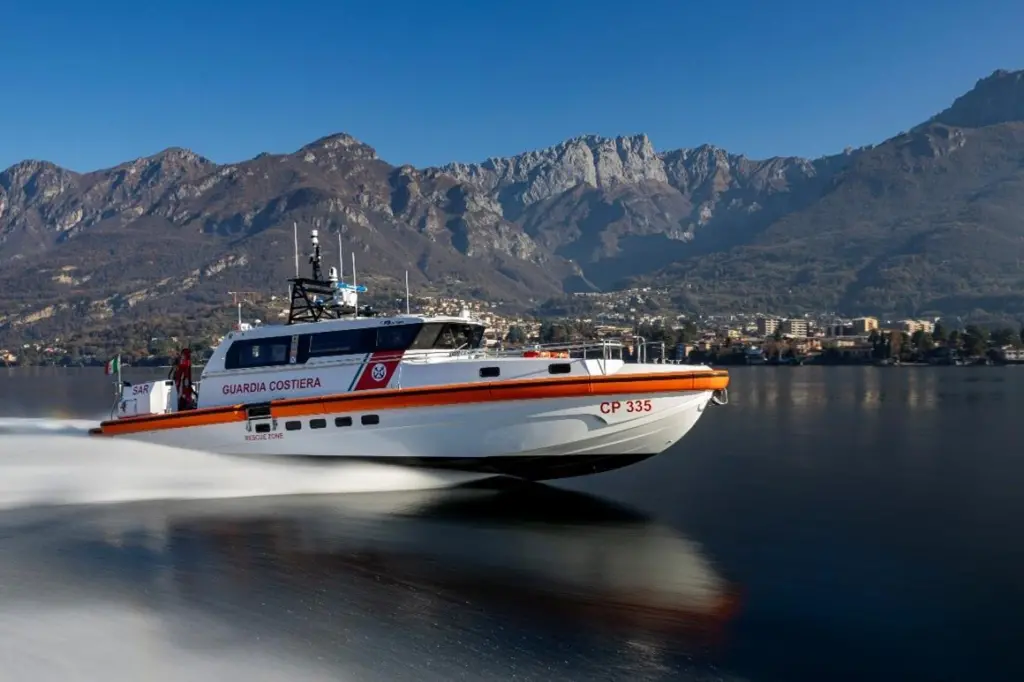 Castoldi waterjets powering this patsrol vessel
