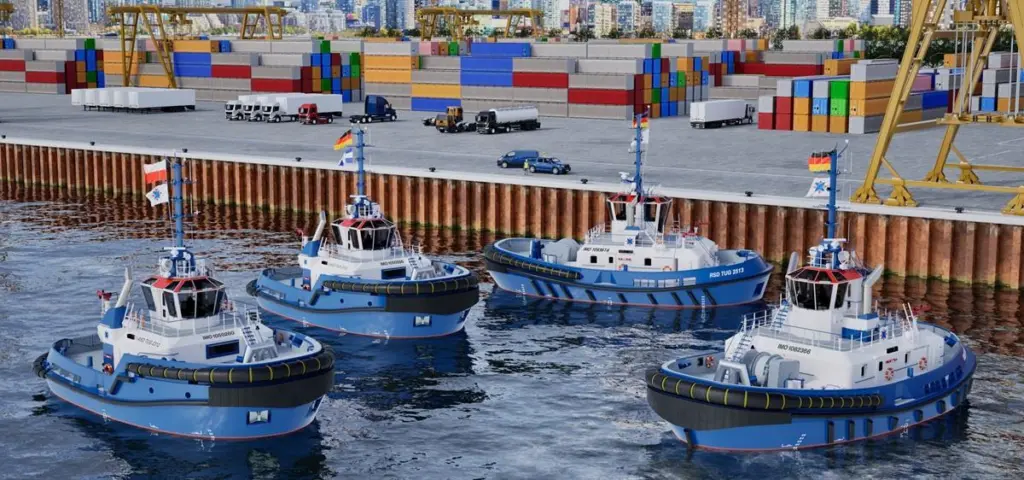 Damen signs multiple tug orders with Fairplay Towage and Louis Meyer