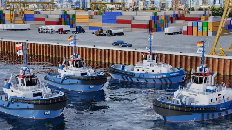 Damen signs multiple tug orders with Fairplay Towage and Louis Meyer