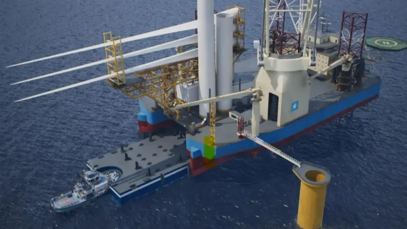 Maersk Supply Service's new Wind Installation Vessel