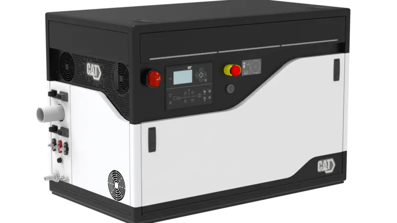 The image shows a render of the C2.2B genset