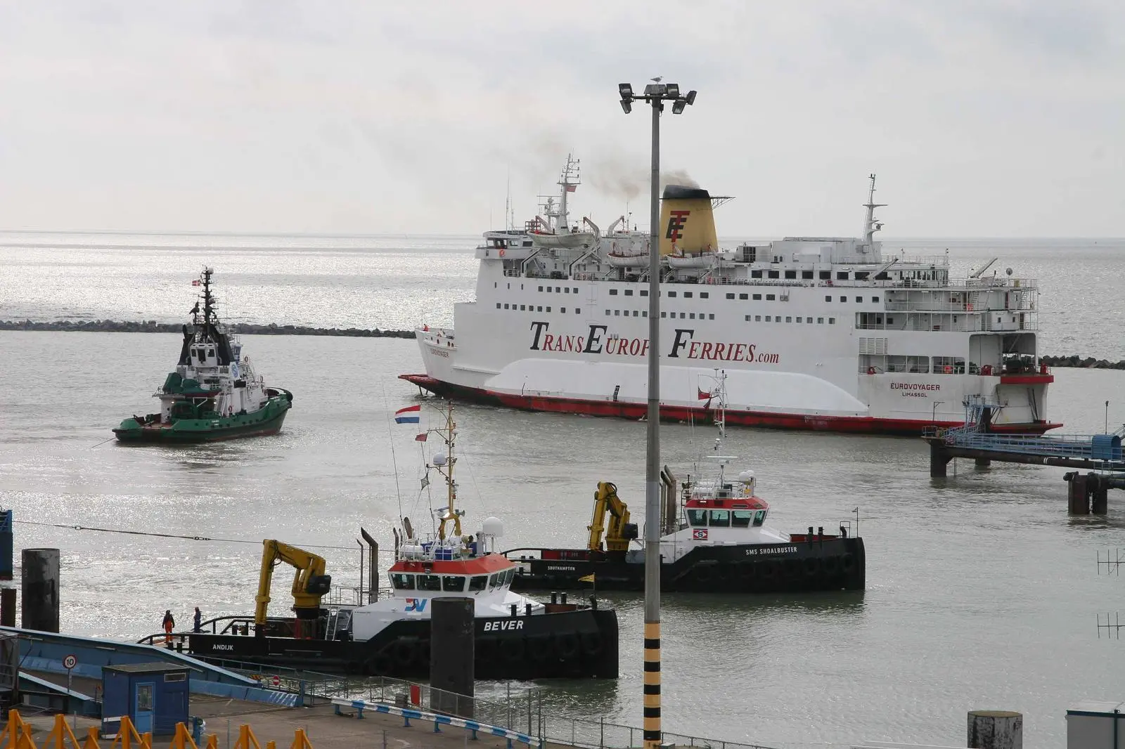 The port has attracted both ferry traffic and wind farm vessels (Peter Barker)