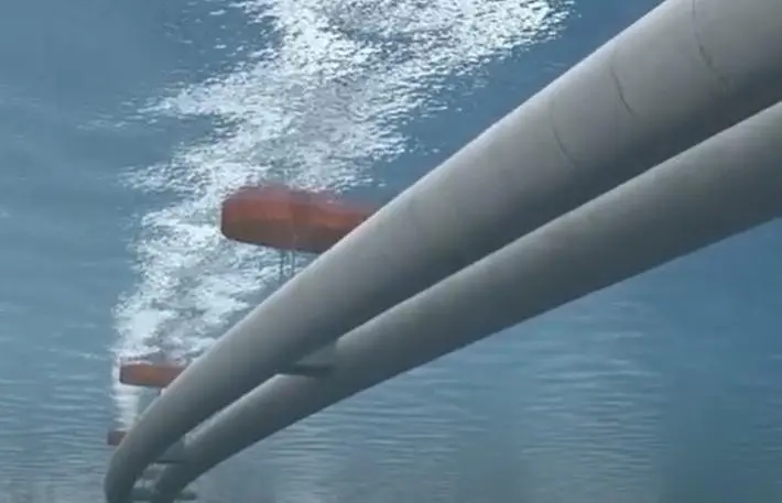 Submerged floating tunnel