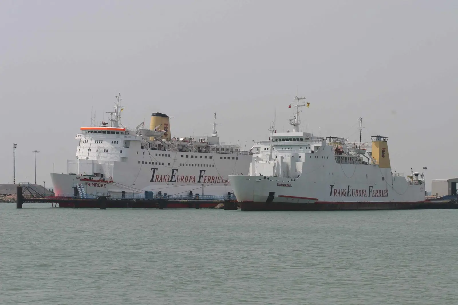 The port has three roro berths suitable for roro passenger ferries (Peter Barker)