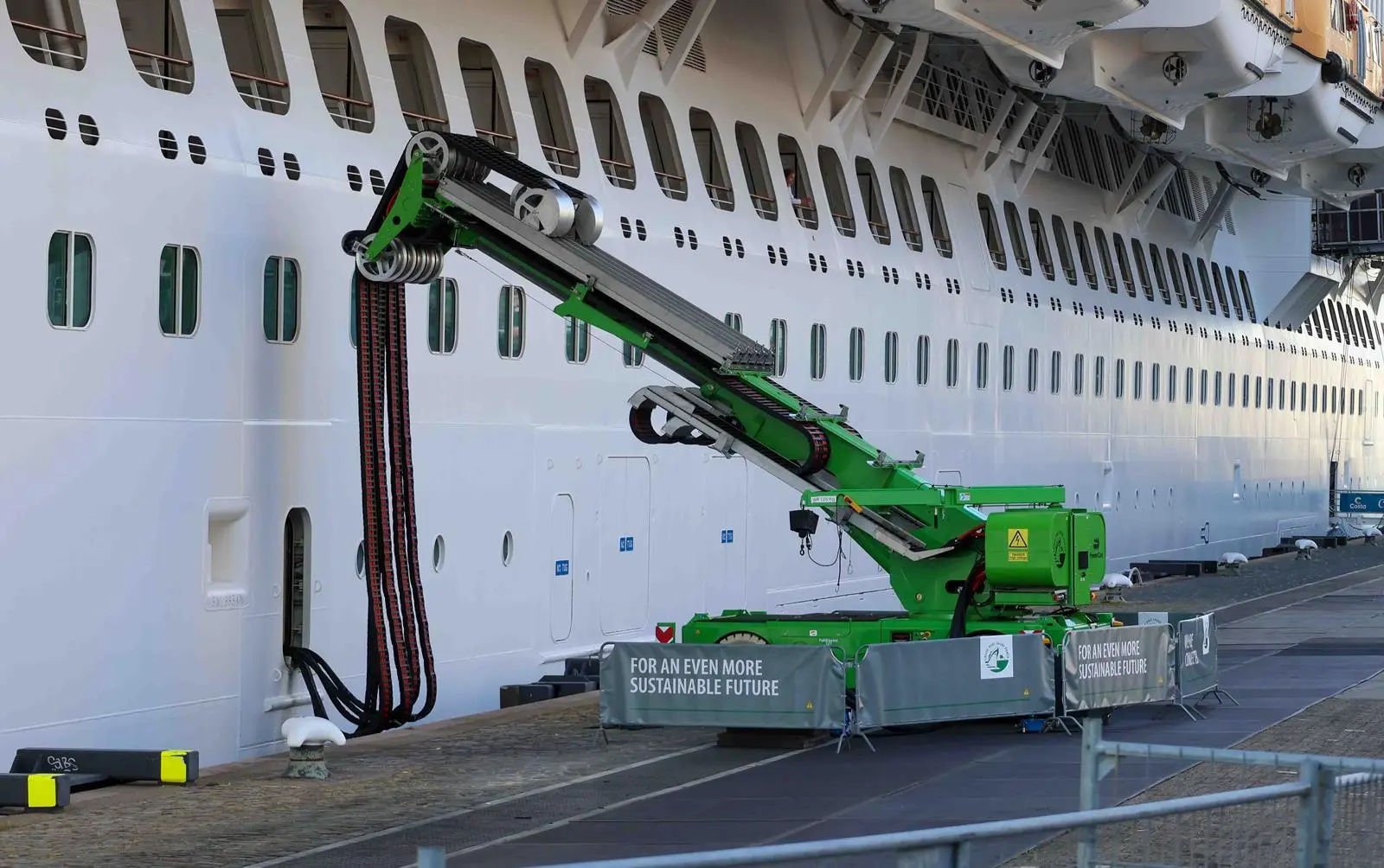 Temporary live-aboard crews have to be aware of developing shore supply arrangements (Peter Barker)