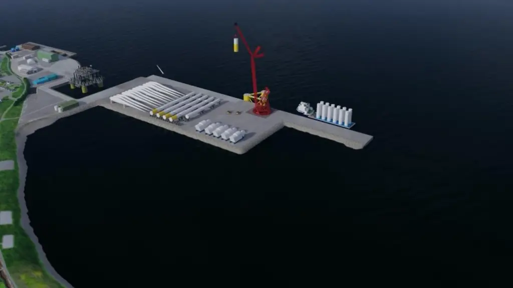 Floating wind farm assembly will take place at the Scottish Port of Cromarty Firth