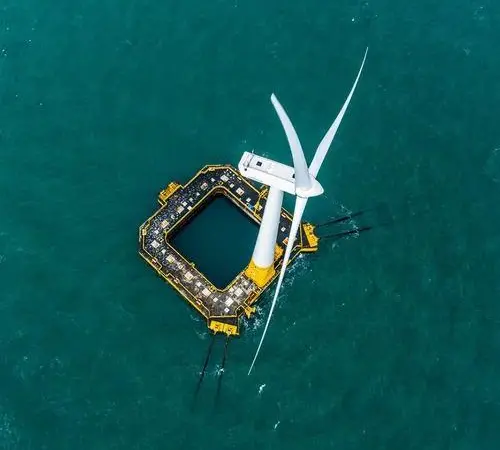 BW Ideol floating wind 'Damping Pool' technology