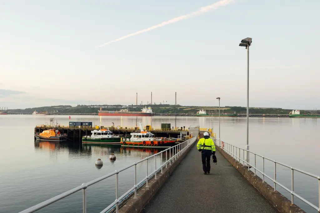The Port of Milford Haven’s current pilot jetty
