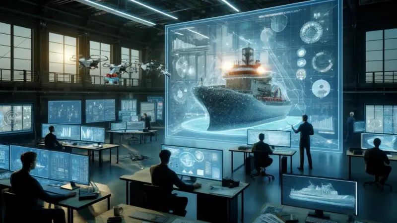 AI vessel design