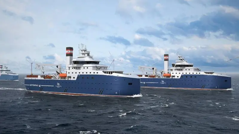Pictured, Schottel will supply RudderPropellers Dynamic (SRP-D) for two new Service Operation Vessels (SOVs) for Vattenfall