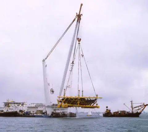 In 1982 as 'Tog Mor' the vessel raised Henry VIII's flagship 'Mary Rose' (Mary Rose Trust) (002)