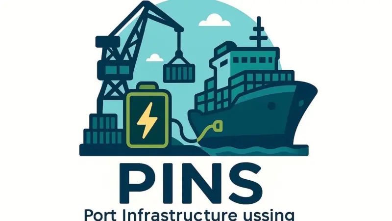 The image is of the PINS project logo