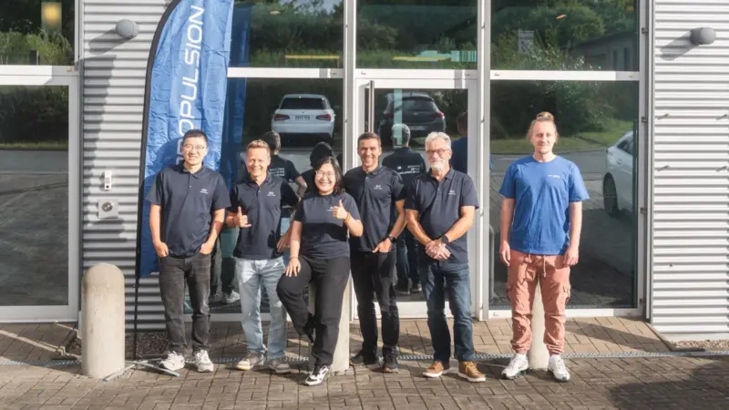 The image shows the ePropulsion Deutschland team