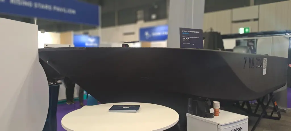 3D printed hull by CEAD